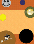 Internets Best #1 Halloween scrapbook ghosts and witches scrapbook paper template downloads