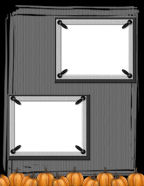 Candy corn and other Hallween treats from PrincessCrafts Computer scrapbooking membership site paper downloadables.