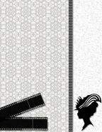 victorian black & white digital heritage scrapbook background papers wedding