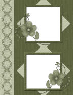 easy bold floral scrapbook paper templates in digital format themed