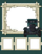 sunday drive masculine fathers dad day printable scrapbook papers