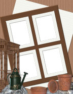 easy gardening scrapbook supplies elements spring printabl templates