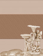 printable garden statuary scrapbooik papers steampunk themed