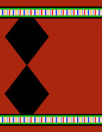 Kwanza Themed Holiday Digital Scrapbooking Papers