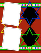 Red Kwanza Holiday Themes for computer scrapbooking