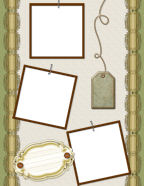 Birthday Digital Scrapbook Downloadable Papers