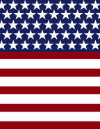 usa patriotic red white themed scrapbook papers