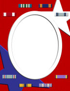 patriotic red white blue printabel scrapbook papers layouts templates