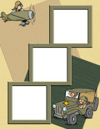 printable military scrapbook papers cheap quick and easy templates