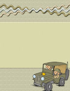 military maneuvers war games scrapbook papers transportation