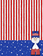 uncle sam usa rank military scrapbook paper templates patriotic