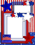 red white blue usa rank military scrapbook paper templates
