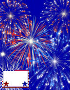 celebrate fireworks july independence day scrapbook papers