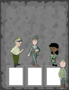 Easy to download patriotic militry scrapebook paper downloads.