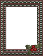 winter christmas seasonal photo mattes printable for computer scrapbooks