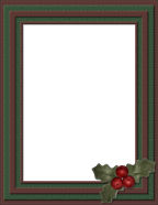 digital holly winter christmas seasonal photo mattes printable for computer scrapbooks backgrounds