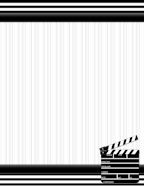 movie night digital scrapbook paper backgrounds