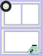 Pastel Digital Scrapbooking Themes for Easy Downloading