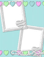 digital pastel mother's day scrapbook papers templates