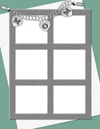 Floral themed Mother's Day or Woman themed computer scrapbooking downloadable papers.