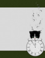 kitty creature new years celebrations scrapbook papers critters