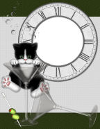 kitty martini new years celebrations scrapbook papers