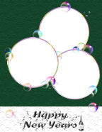Green Champaign Holiday New Year free downloads