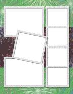 Holiday New Years Day Computer Digital scrapebooking themed downloadable papers.