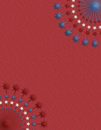 8.5x usa red-white-blue hearts and stars pages photo books