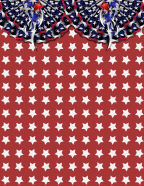 swag bordered us star patterned printable papers