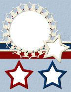 circular stars framed photo book albums