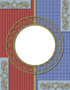 country reds patriotic blues with gold elements frames