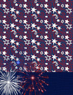 us fireworks rockets explode picnic or parade celebrations