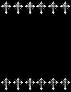 cross bordered printable bible study scrapbook papers to download religion