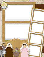 Easy Learn to Scrapbook Religious/Christian #1 Scrapbook Paper Downloads