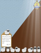 Easy Quick Build Religious Themed Scrapbooking Template Sets