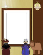 Christian Holiday Computer Scrapbook Paper Templates