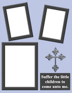 Quick build Holiday Religous themed scrapebooking paper downloads.