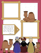 Easy to use Church or Religious themed digi-scrap papers