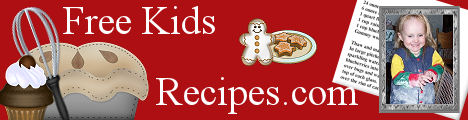 free kids recipes toddler recipes school ideas