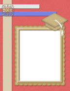 printable digital graduation ceremony scrapbook papers  templates