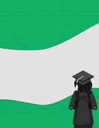 Colorful school days graduation computer scrapbooking papers