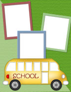 My School House Digi-Scrap Easy Scrapbooking Templates