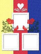 striped digital shabby grunge scrpbook papers to dowload templates