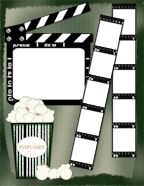 Shabby Chic colorful pastel scrapbook downloads for fast build templates.