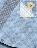 shabby chic layered scrapbook papers for priniting memory albums