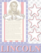 digital american presidents day lincoln scrapbook paper templates scrapbook papers usa