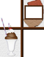 digital ice cream element computer scrapbook special occasions printable backgrounds templatres