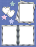 digital scrapbook papers for special occasions weddings anniversary or dating