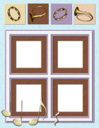 easy printable  special occasions printable scrapbook paper templates